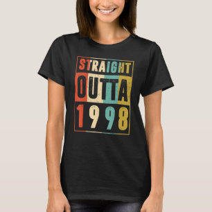 Rak Outta 1998-Vintagens grafik 24 år gammal 24 da T Shirt