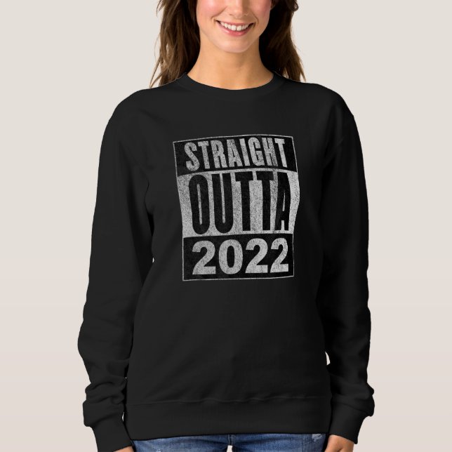 Rak Outta 2022 Nyårsafton 2023 Helgdag T Shirt (Framsida)