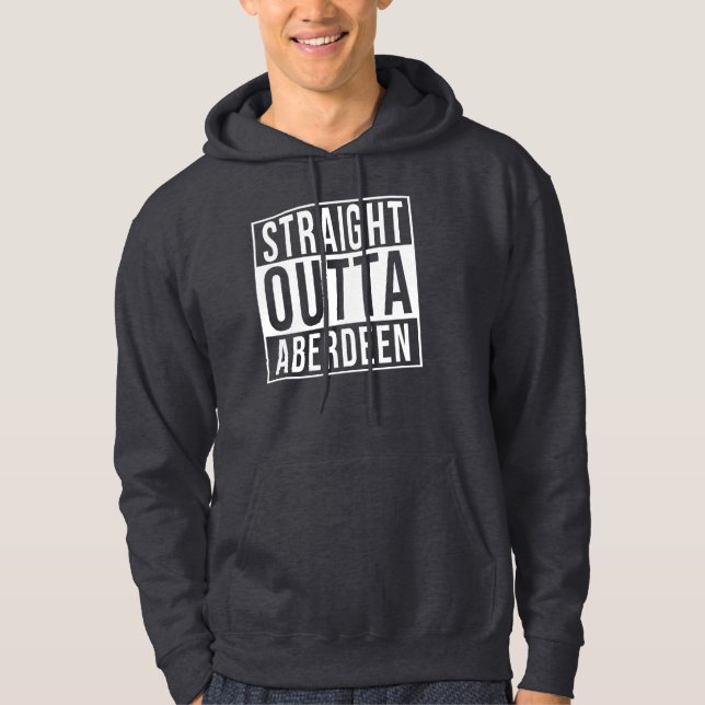 Rak Outta Aberdeen Hoodie (Framsida)