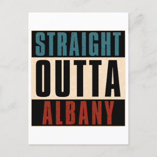 Rak Outta Albany New York NY Vykort