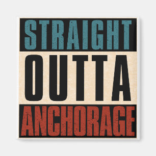 Rak Outta Anchorage Alaska AK Magnet