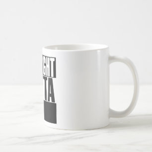 RAK OUTTA-ANPASSNINGSBAR DIN FÖR TEXT UTSLAGSPLAT KAFFEMUGG