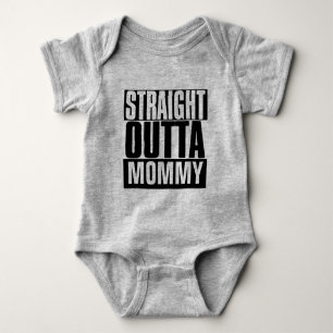 RAK OUTTA ANPASSNINGSBAR "DITT TEXTER" T SHIRT