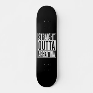 rak outta Argentina Skateboard Bräda 19,5 Cm