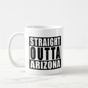 Rak Outta Arizona Urban Typography Kaffemugg
