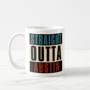 Rak Outta Austin Texas TX USA Kaffemugg