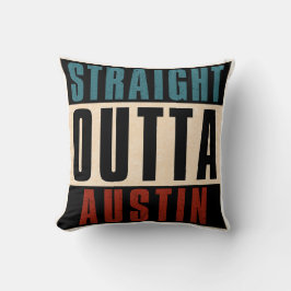 Rak Outta Austin Texas TX USA Kudde