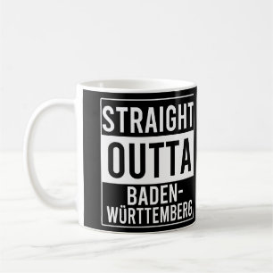 Rak Outta Baden-Württemberg Kaffemugg