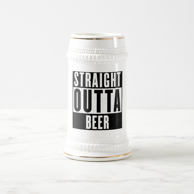 Rak Outta Beer 22 oz Beer Stein Sejdel (Center)