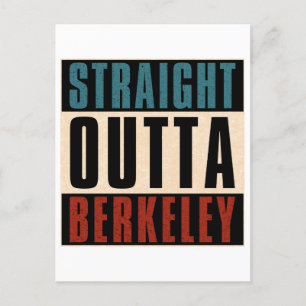 Rak Outta Berkeley California CA Vykort