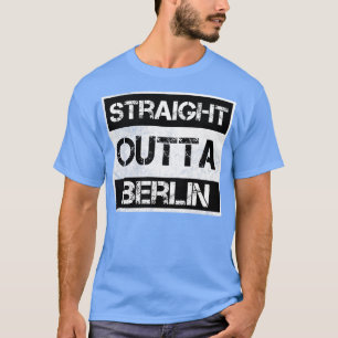 Rak Outta Berlin Tyskland Vintage Distress S T Shirt