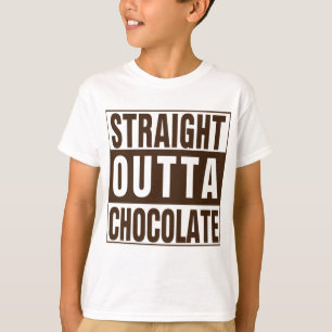 Rak Outta brun choklad T-shirt
