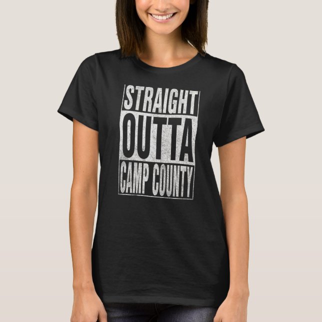 RAK OUTTA CAMP COUNT-Coola - hemoffert T Shirt (Framsida)