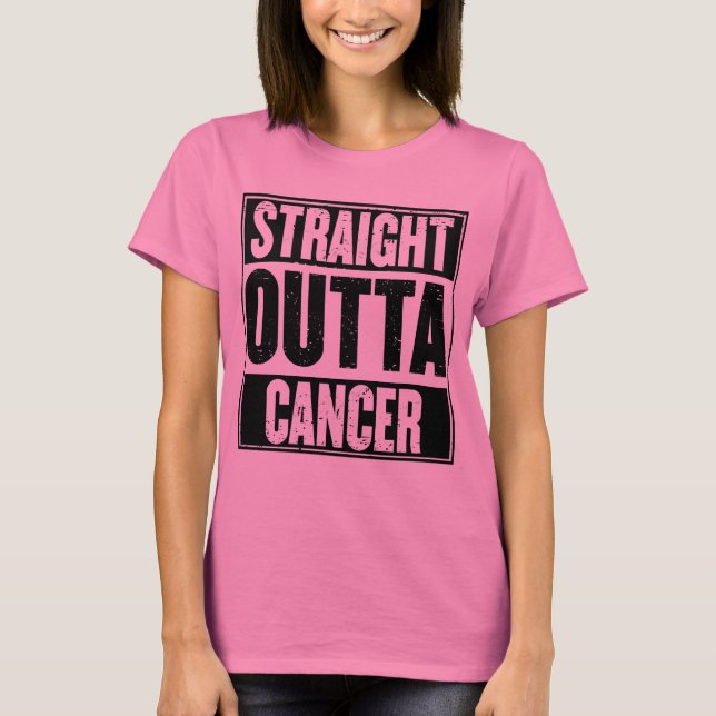 Rak Outta cancer T-shirt (Framsida)