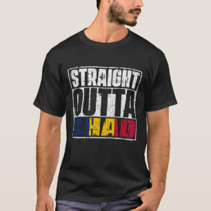 Rak Outta Chad Flagga T Shirt