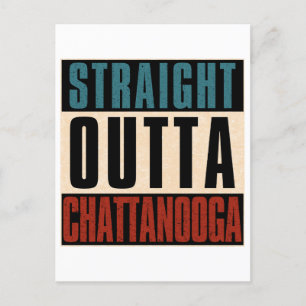 Rak Outta Chattanooga Tennessee TN Helg Vykort