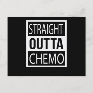 Rak Outta Chemo Funny Battle Cancer Gift Meddelande Vykort