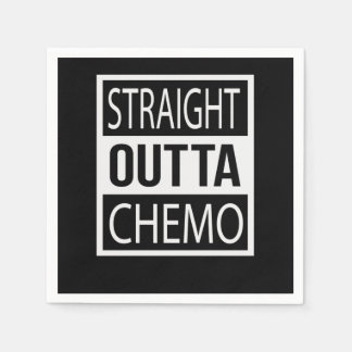 Rak Outta Chemo Funny Battle Cancer Gift Pappersservett
