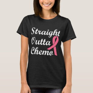 Rak Outta Chemo Rosa Ribbon Breast Cancer T Shirt
