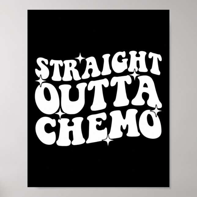 RAK OUTTA CHEMO World Cancer Day Gift Awarene Poster (Framsidan)