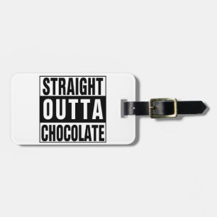 Rak Outta Chocolate Bagagebricka