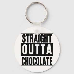 Rak Outta Chocolate Nyckelring