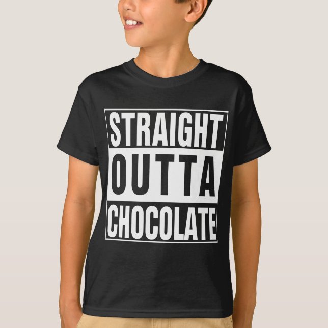 Rak Outta Chocolate Tee (Framsida)