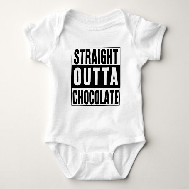 Rak Outta Chocolate Tröja (Framsida)