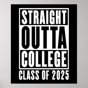 Rak Outta College Class of 2025 Poster
