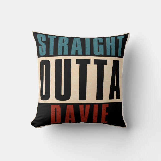 Rak Outta Davie Florida FL Kudde (Framsida)