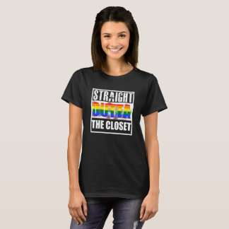 Rak outta den hemliga gay pride t-shirt