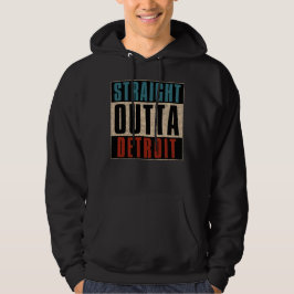 Rak Outta Detroit Michigan MI Hoodie
