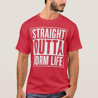 Rak Outta Dorm Life Studenten T Shirt