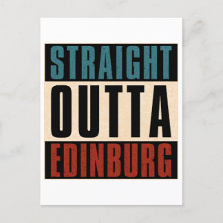 Rak Outta Edinburg Texas TX Vykort