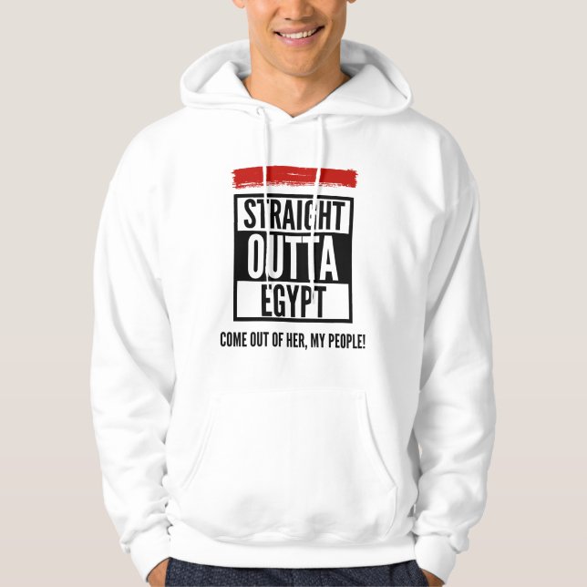 Rak Outta Egypten Hoodie (Framsida)