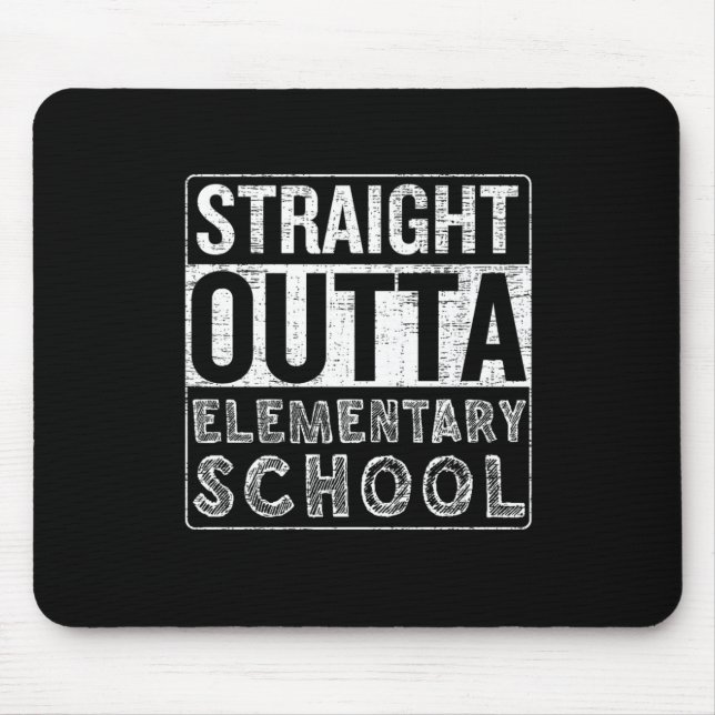 Rak Outta Elementary School Funny Class Gradu Musmatta (Framsidan)