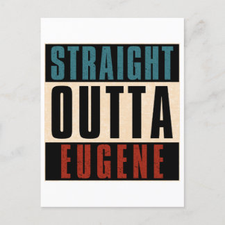Rak Outta Eugene Oregon OR Vykort
