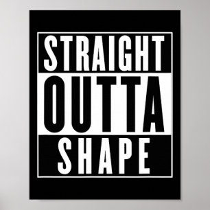 Rak Outta-form - Lättfunn workout Poster