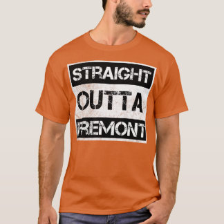 Rak Outta Fremont California Vintage Distress T Shirt