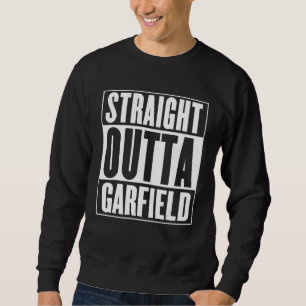 Rak Outta Garfield Shirt Lång Ärmad Tröja