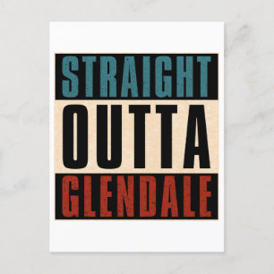 Rak Outta Glendale Arizona AZ Vykort