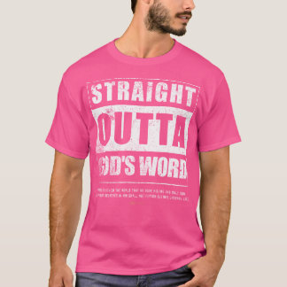 Rak Outta Gods Ord John 3 16 Jesus Christian Chris T Shirt