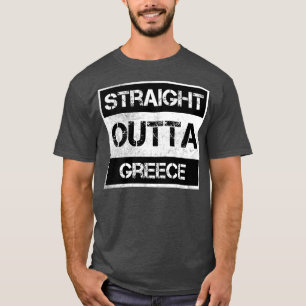 Rak Outta Greece Traveler Gift Land Expat T Shirt