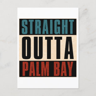 Rak Outta Handflatan Bay Florida FL Vykort