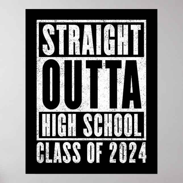 Rak Outta High School 2024 (Disted) Poster (Framsidan)
