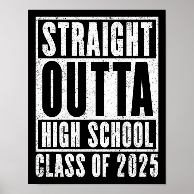 Rak Outta High School 2025 (Disted) Poster (Framsidan)