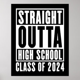 Rak Outta High School Class 2024 Poster