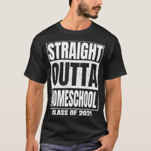 Rak Outta Homeschool Senior Studenten T Shirt
