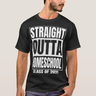 Rak Outta Homeschool Senior Studenten T Shirt