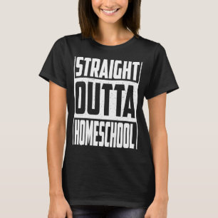Rak Outta Homeschool Studenten Kids Girls Bo T Shirt